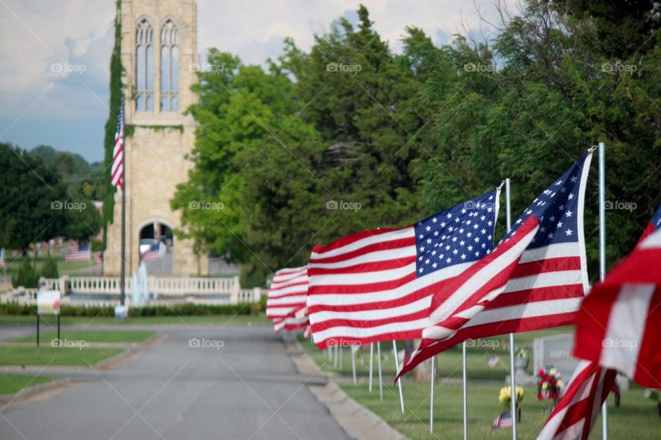 American Flag Street