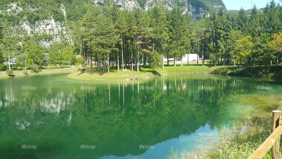 parco laghi blu.  treviso italy