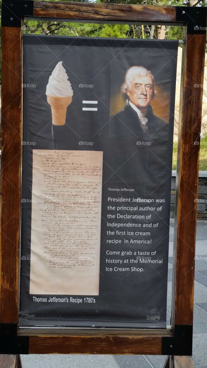 The American Independence started on a sweet Ice cream