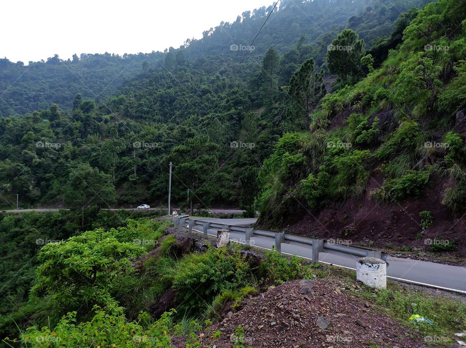 A way in the mountains