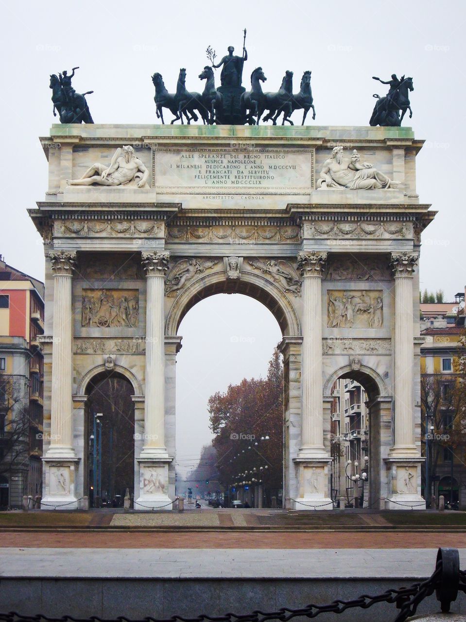 Arco de la Paz. Arco de la Paz (Milano - Italy)