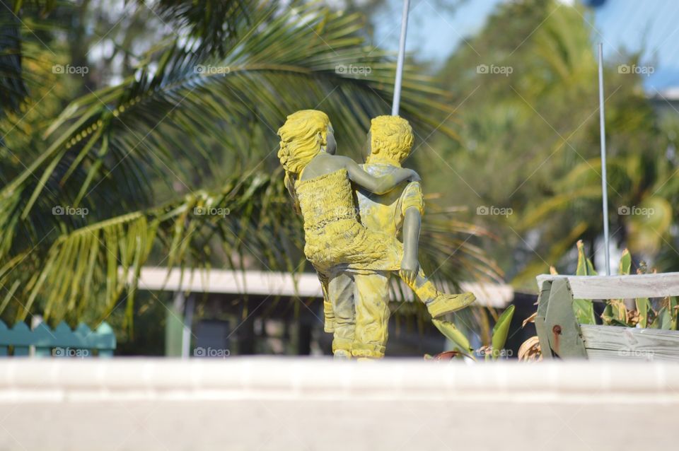 Statue around Florida Pool