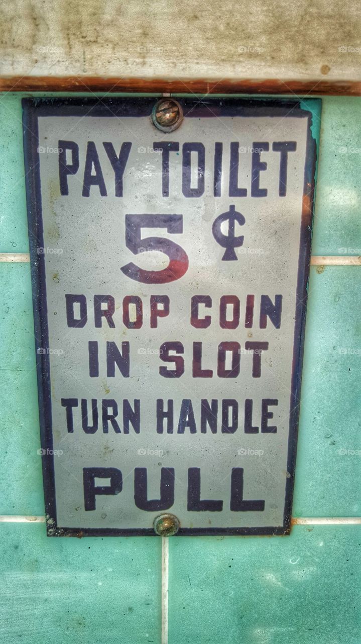 Pay Toilet