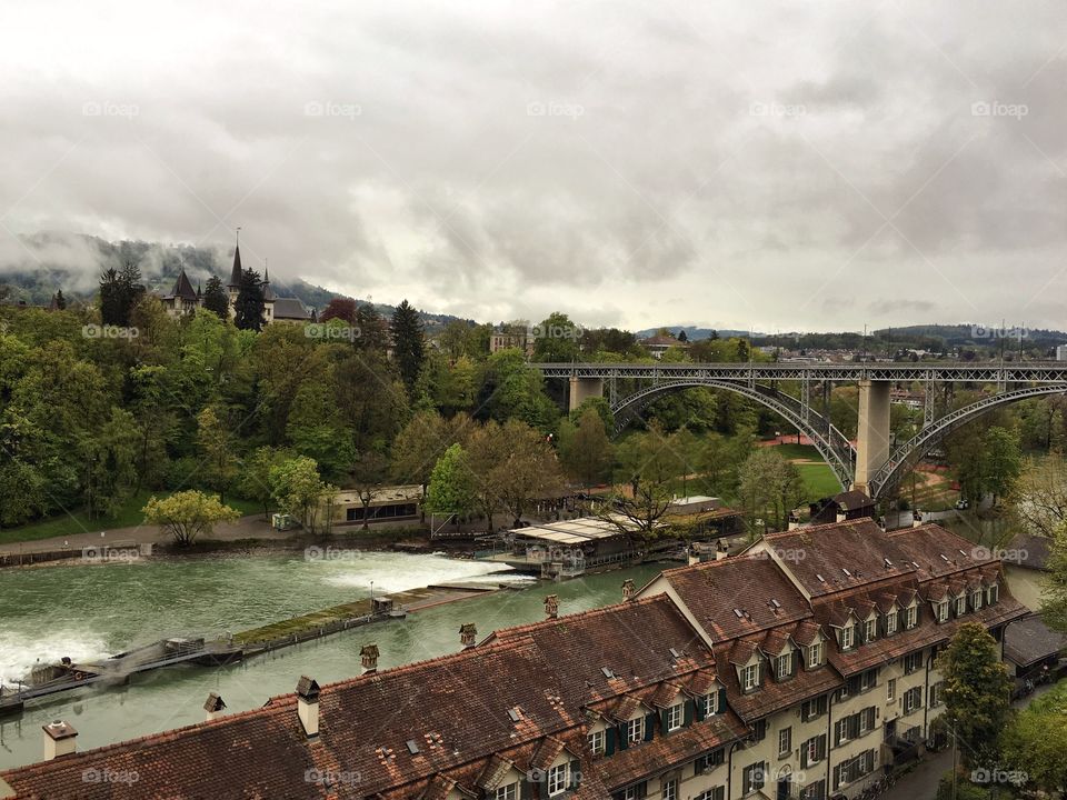 Bern cityscape 