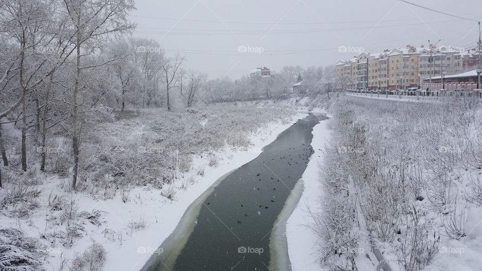 Winter river 