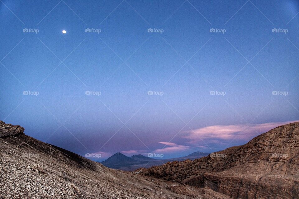 Sky, Mountain, Desert, No Person, Landscape