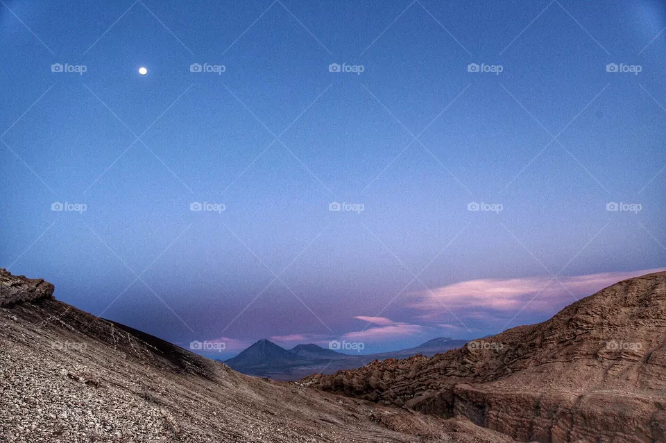 Sky, Mountain, Desert, No Person, Landscape