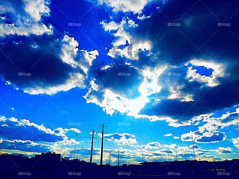 A different kind of blues. 