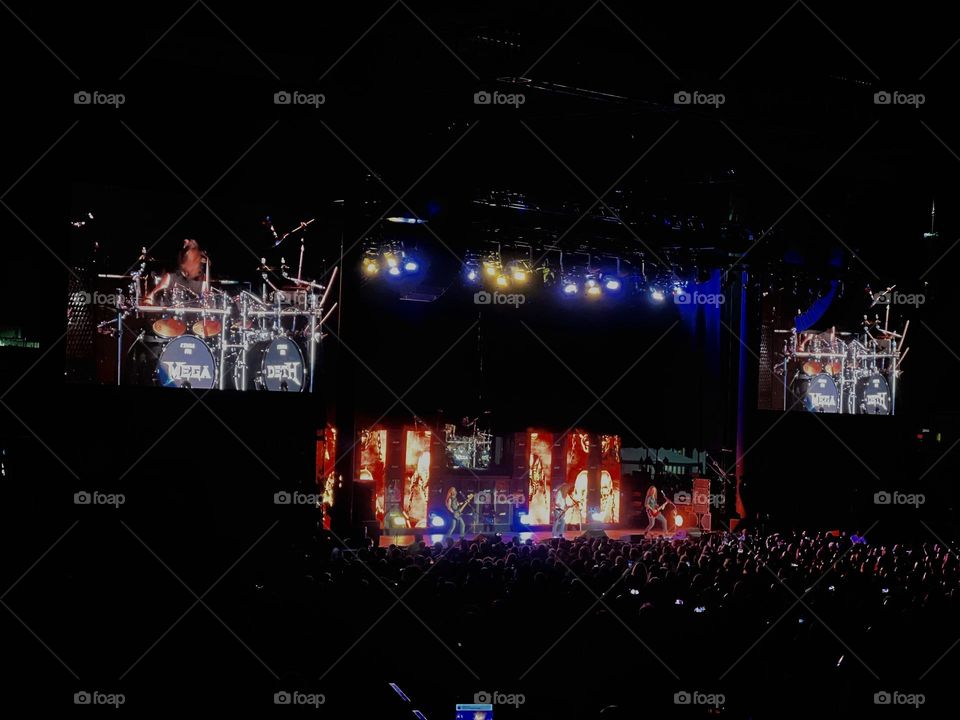 Megadeth concert at Irvine 