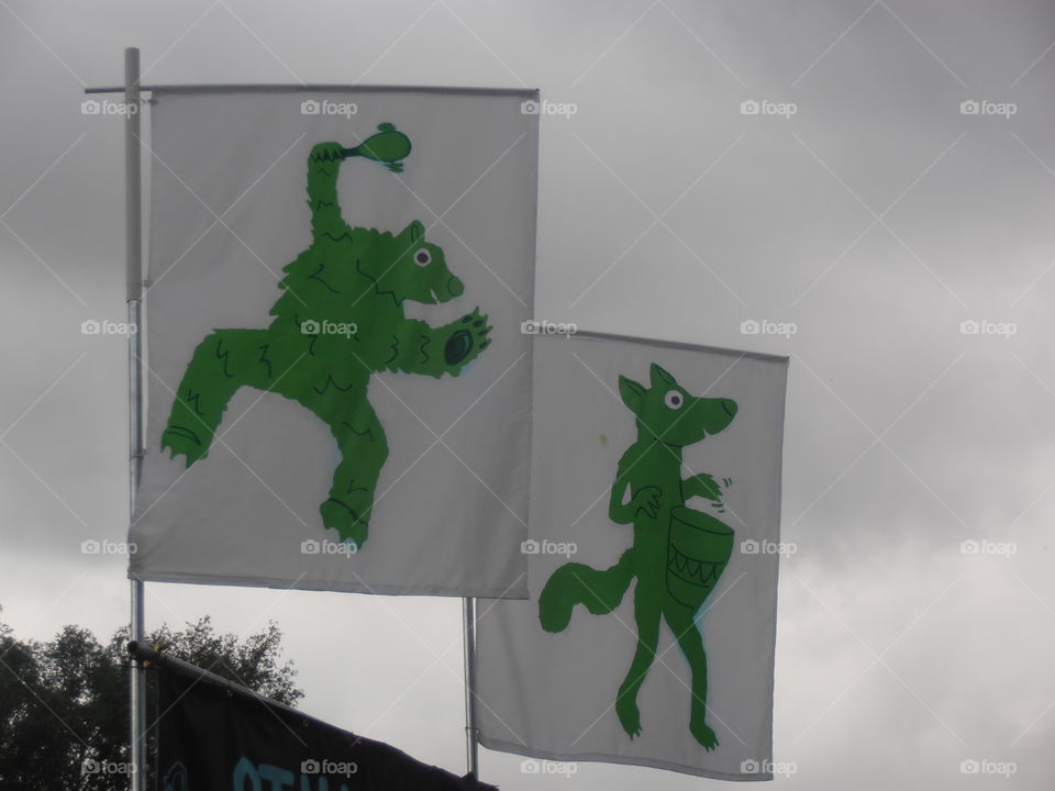 Musical Animal Flags