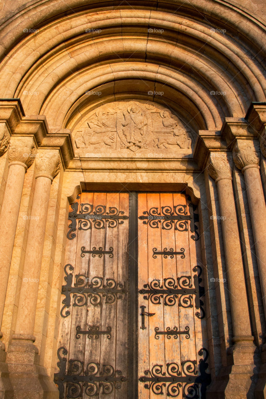 Church door