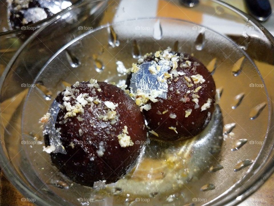 gulab jamun, indian sweet