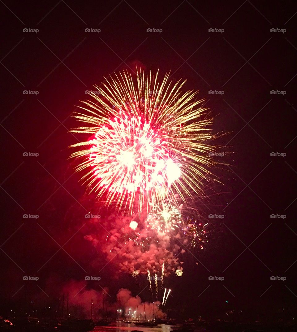 4th of July Fireworks in Poulsbo, WA