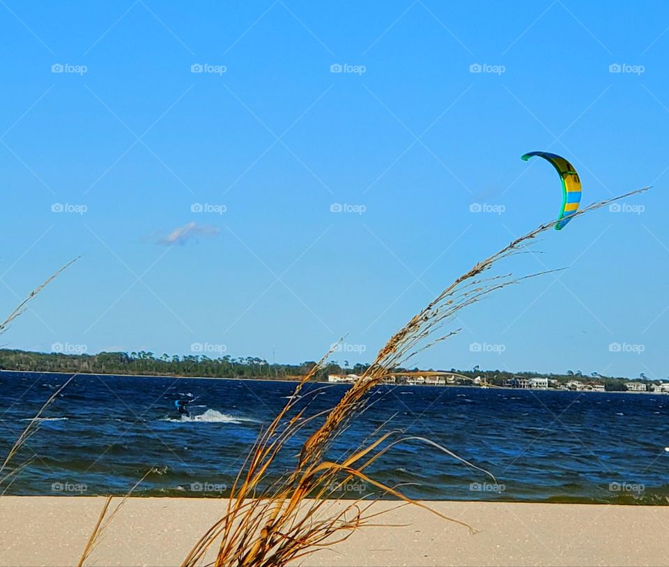 kite boarding