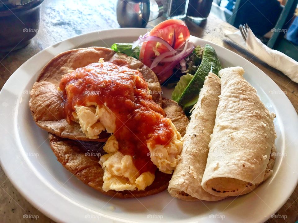 Huevos rancheros 