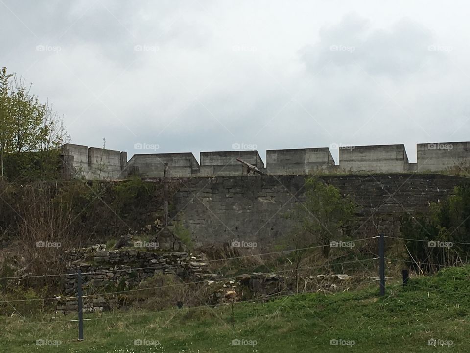 German Fortress Ruins