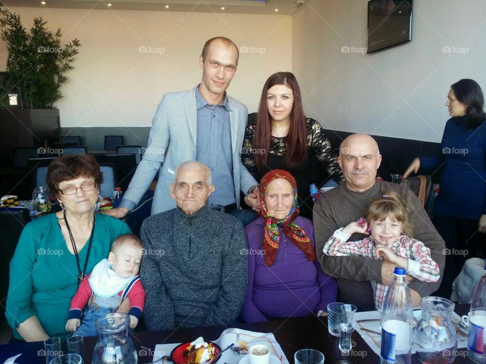 Portrait of a happy family