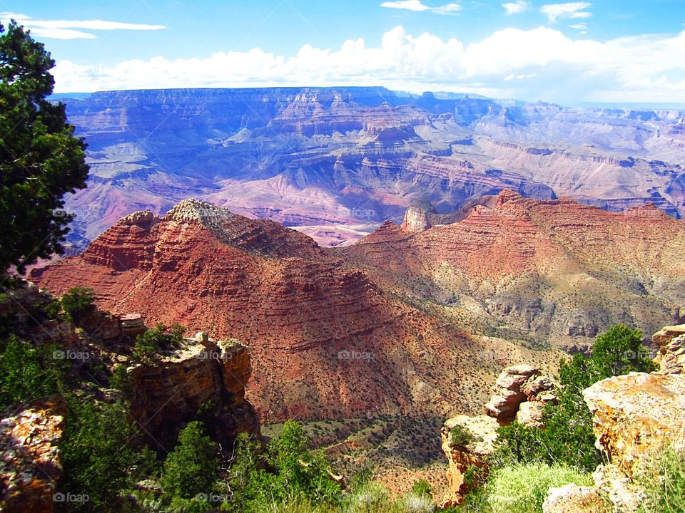 Scenic view of grand canyon