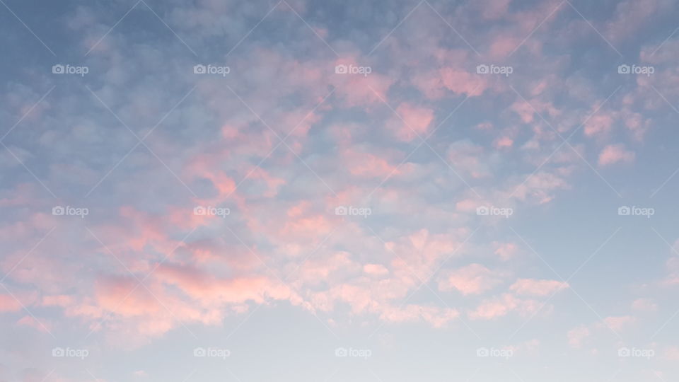 Sunset clouds