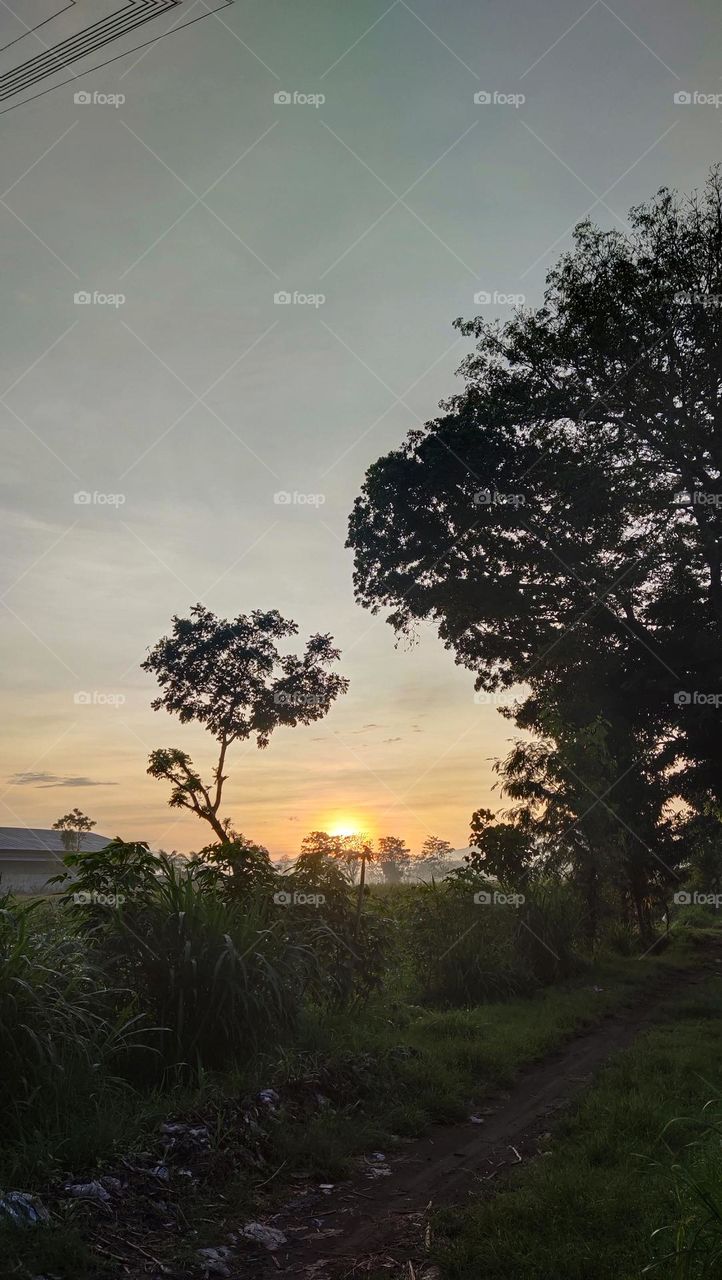 mentari pagi di Kediri