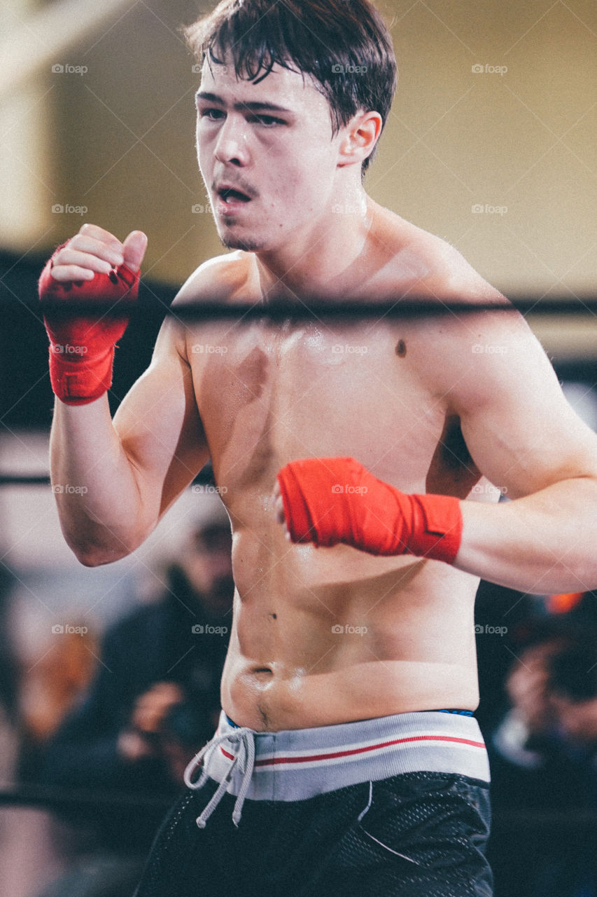 I'm ready to spare and fight