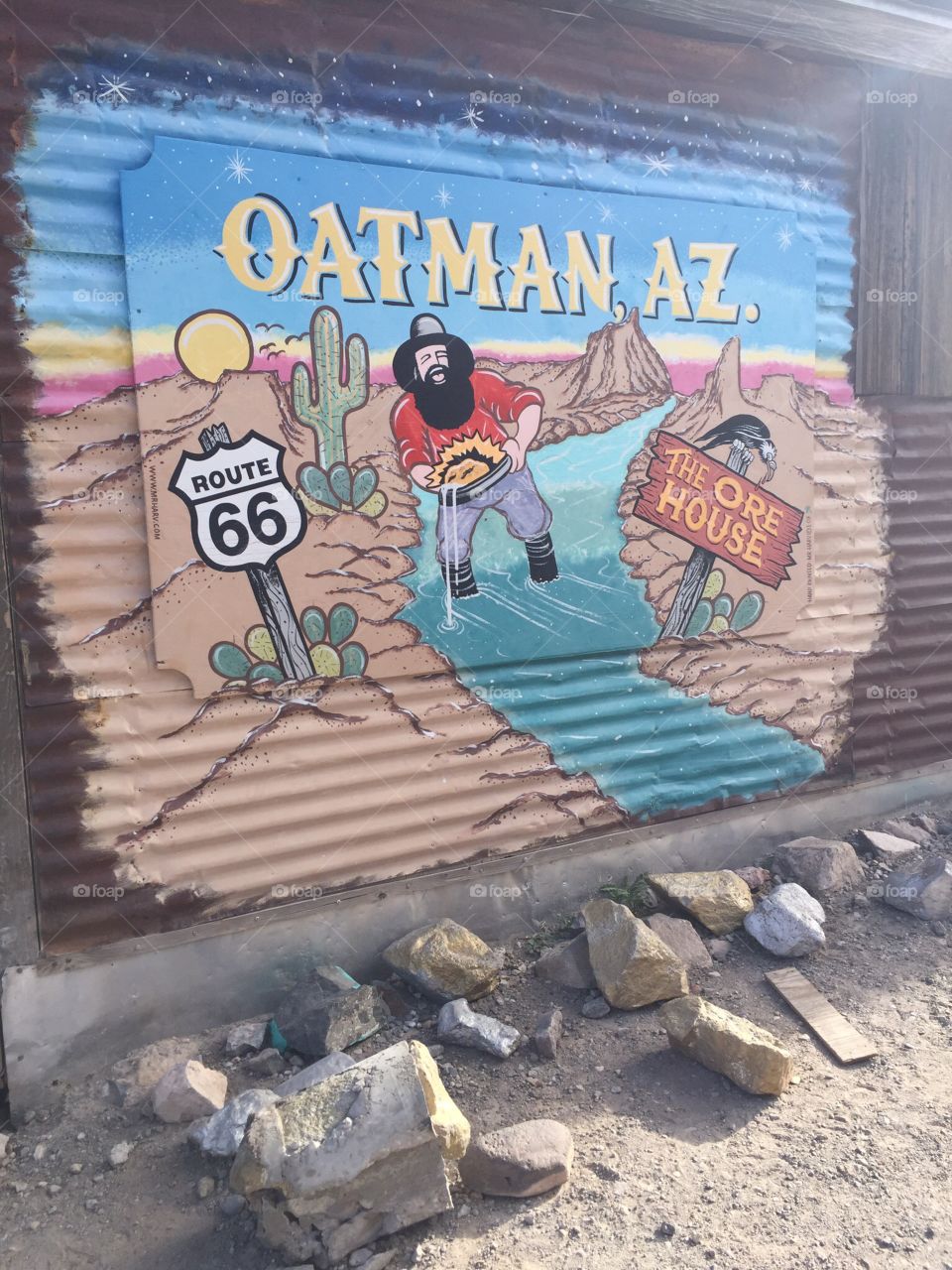 Route 66 sign