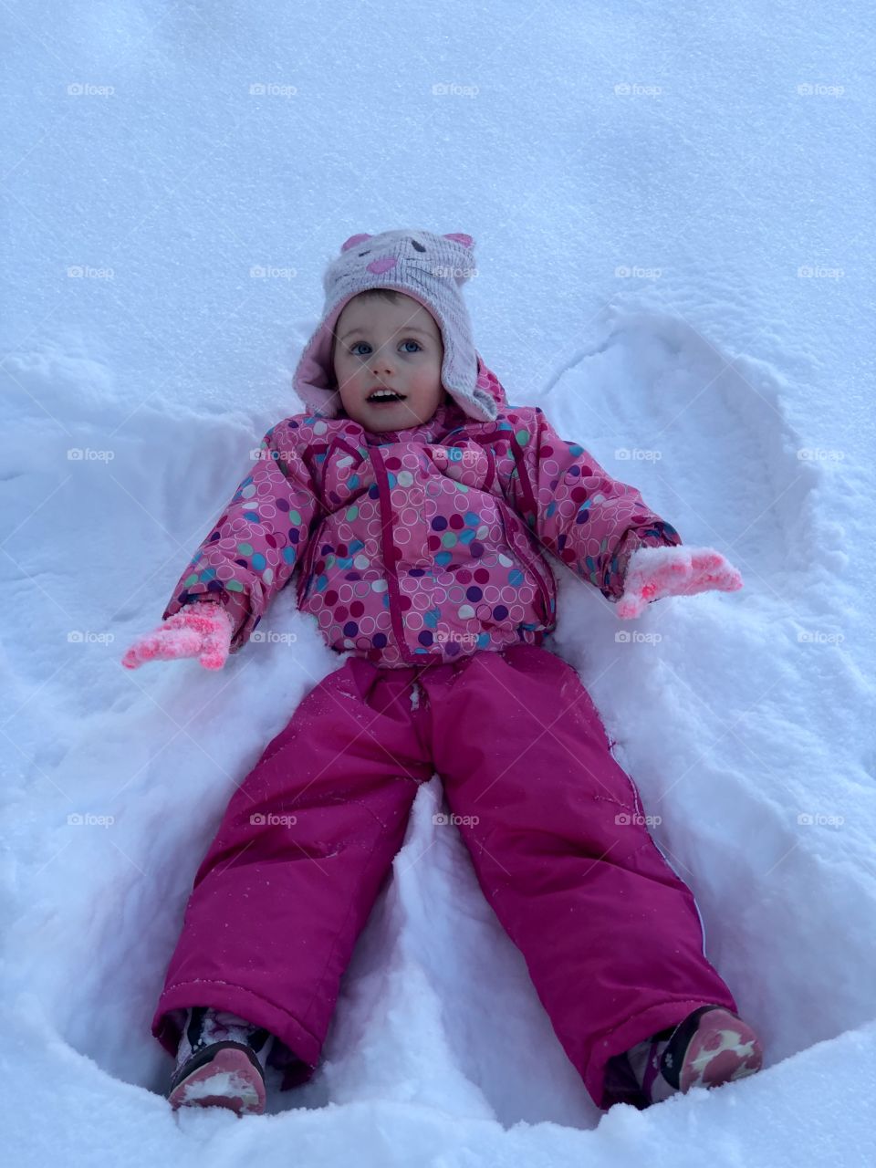Ava the snow angel 