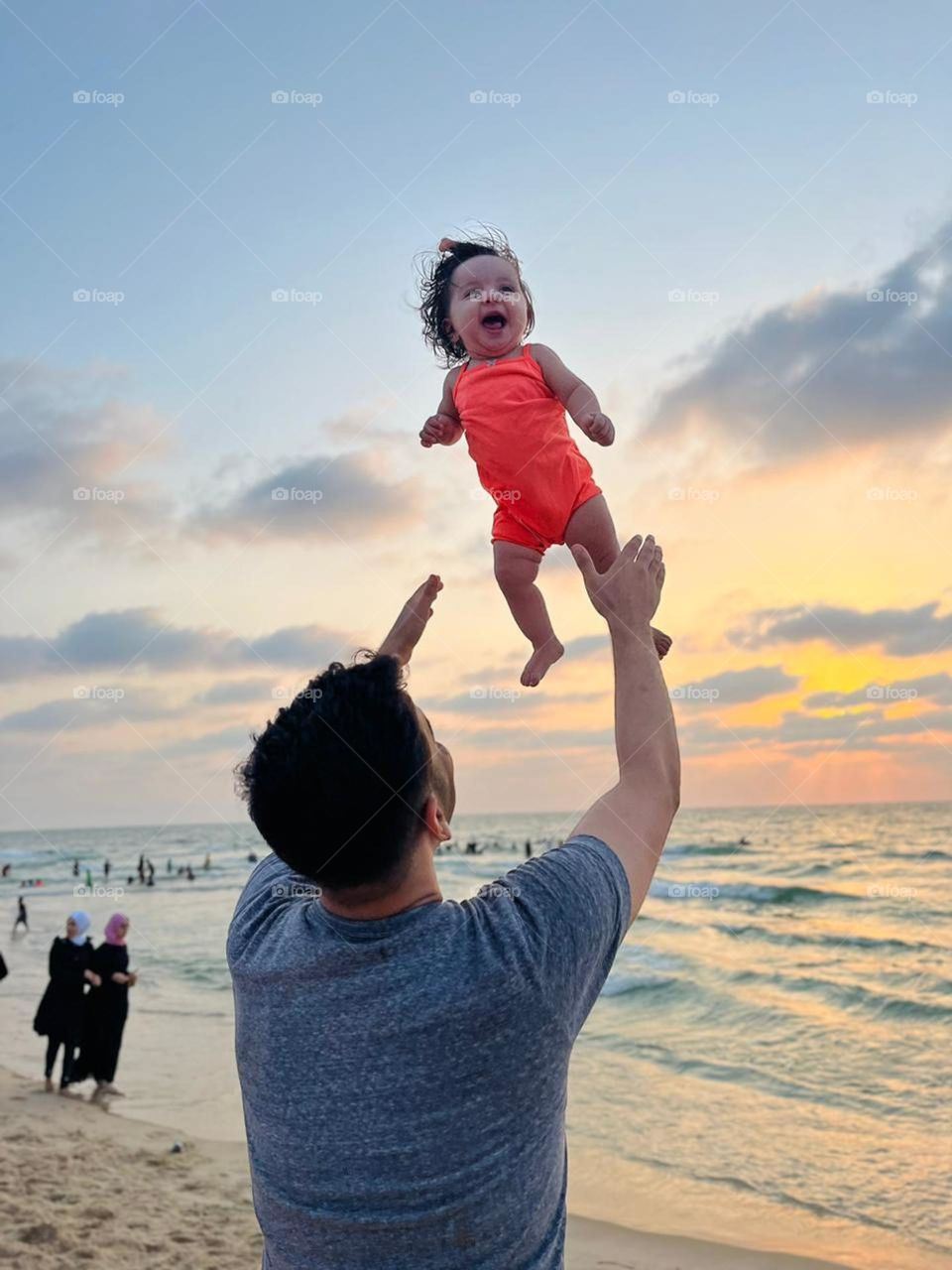 I think it is one of the most beautiful pictures that express moments of happiness