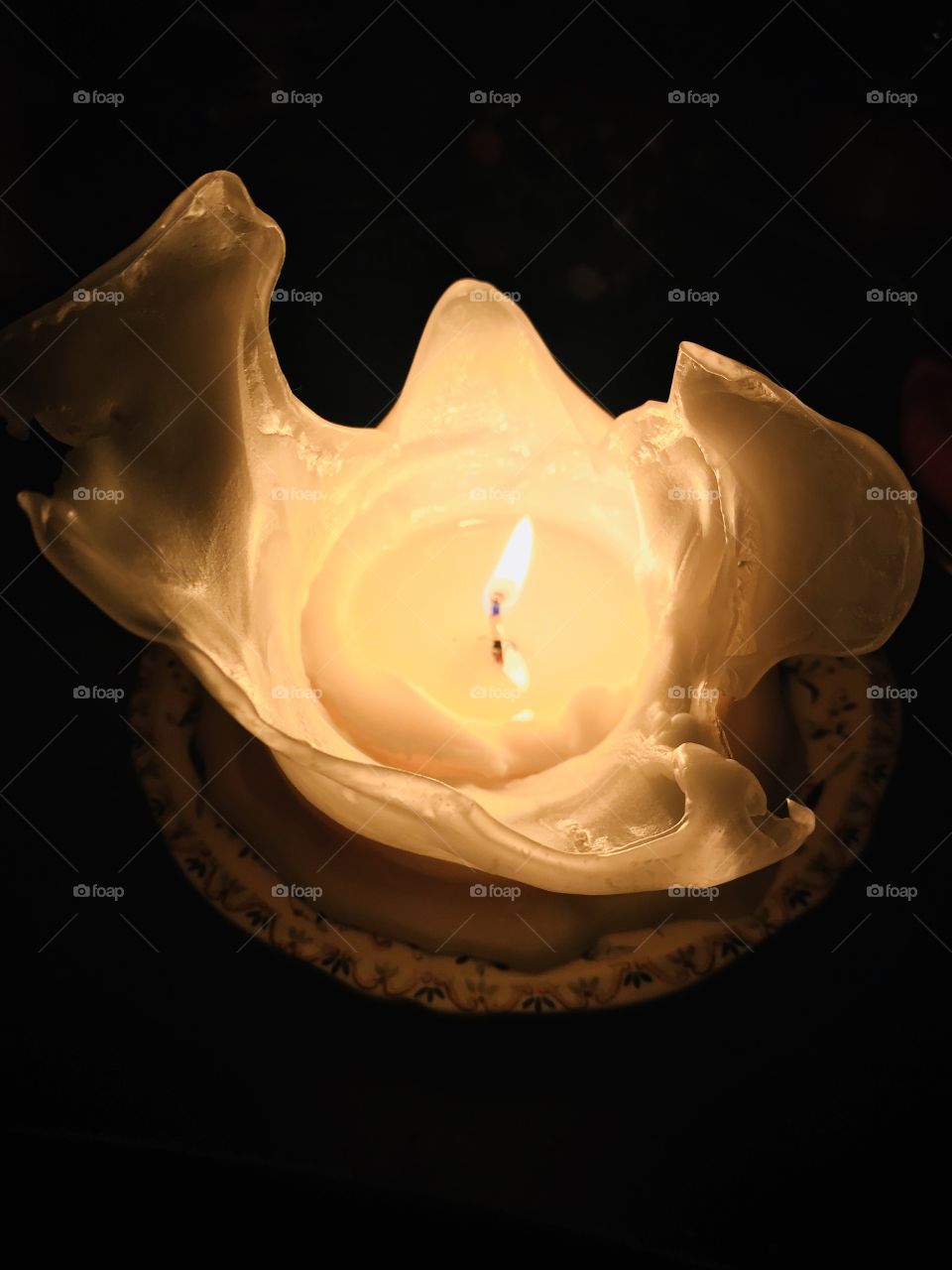 Ghost in a candle