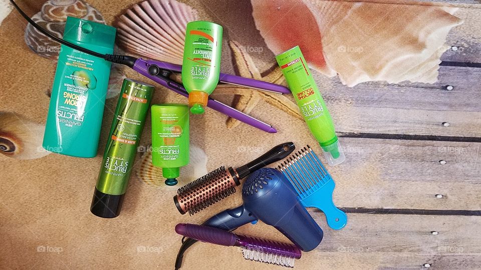 Your beauty products on display