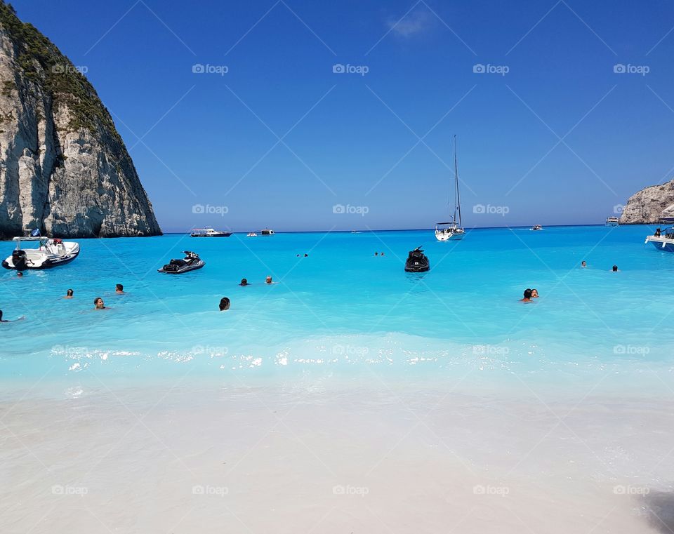 Zakynthos beautiful sea