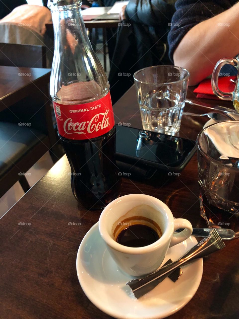 Espresso and coke