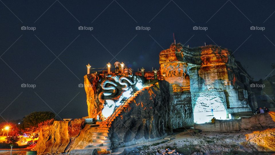 brecci cliff in yogyakarta