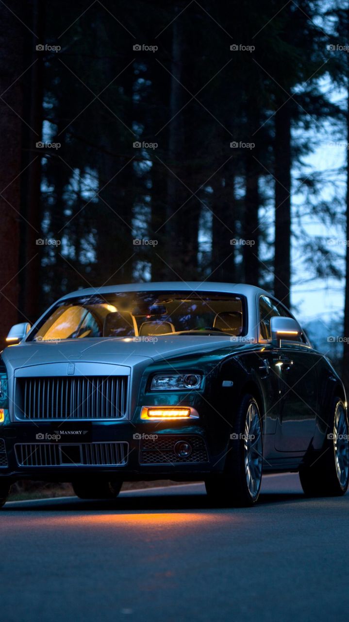 A luxury with speed = Rolls Royce