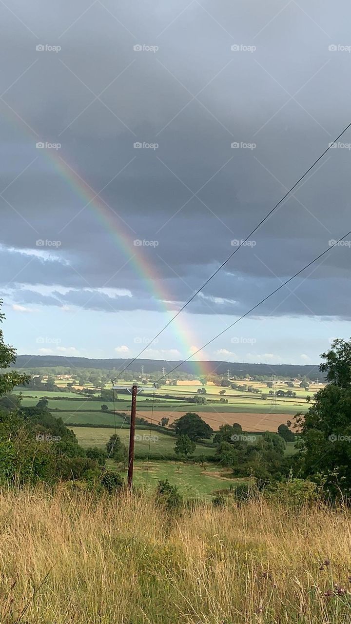 View point in fall Tytherington UK 23 portrait 