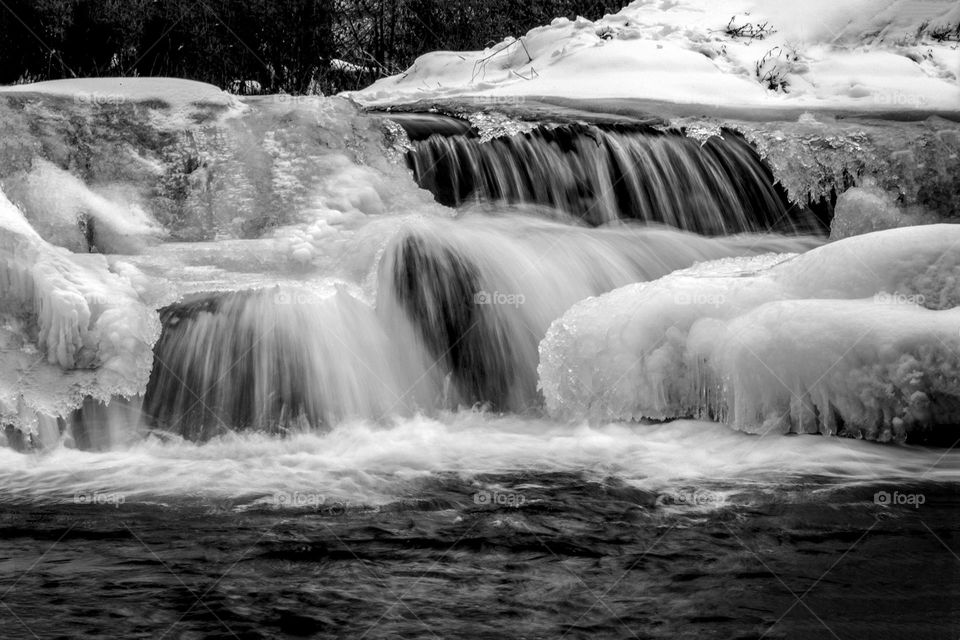 Winter waters in motion