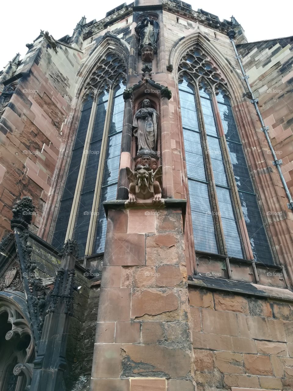 Windows of Lichfield cathedral