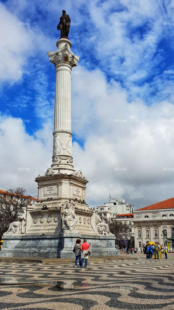 lisbon beautiful plaza