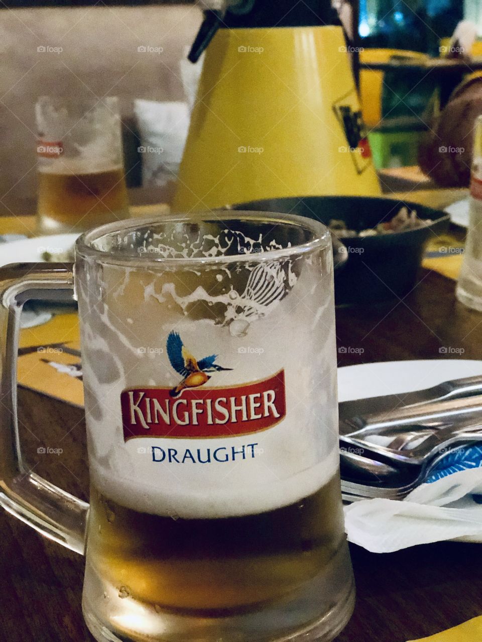 Celebrating Special Occasions. 8% Kingfisher Beer. Refreshment🍻