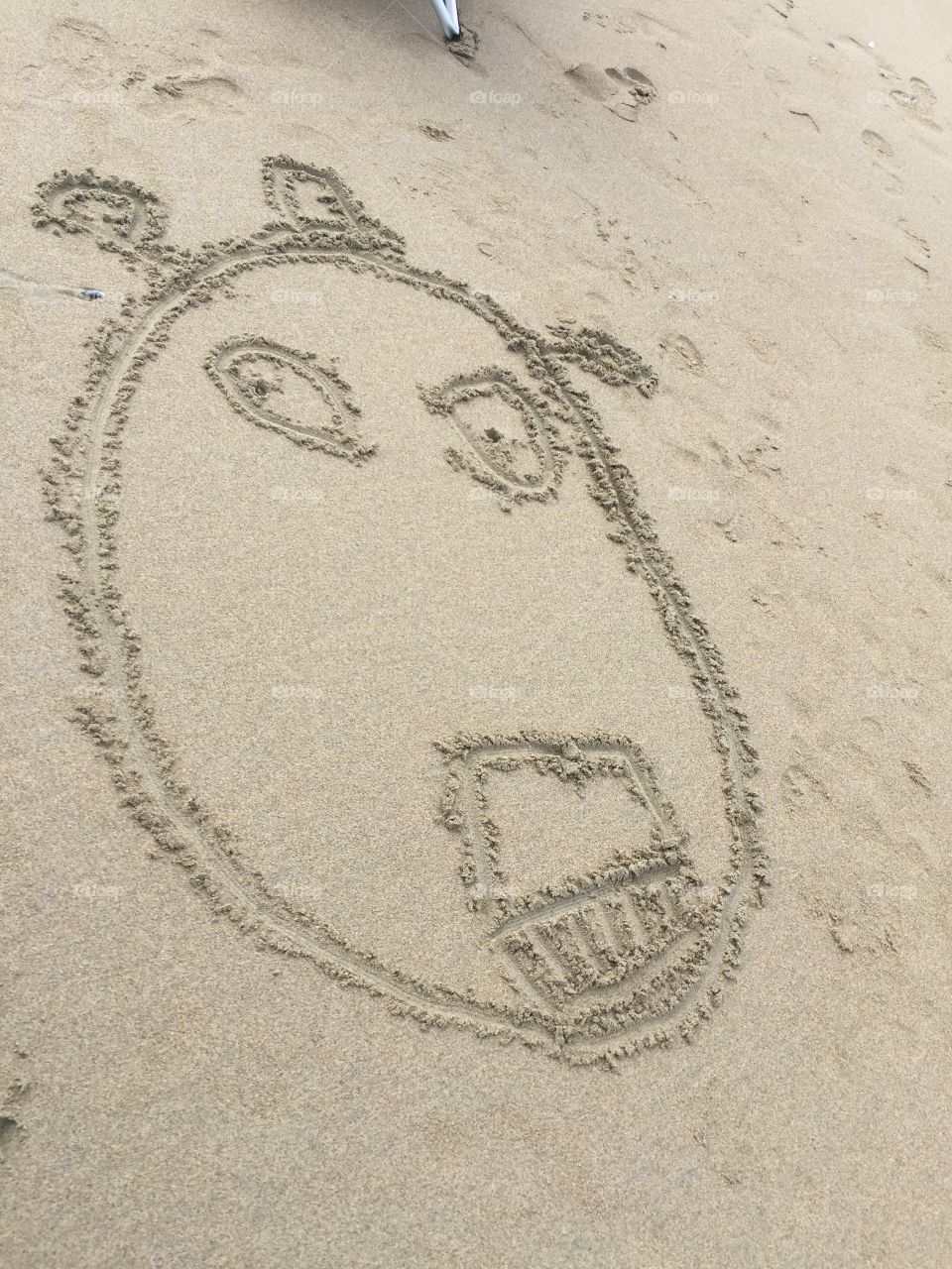 Sand, Beach, Sandy, Seashore, Footprint