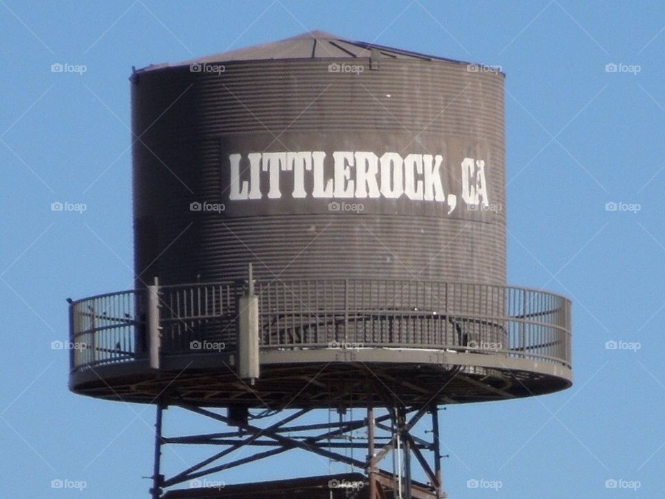 Cell tower, Littlerock, CA