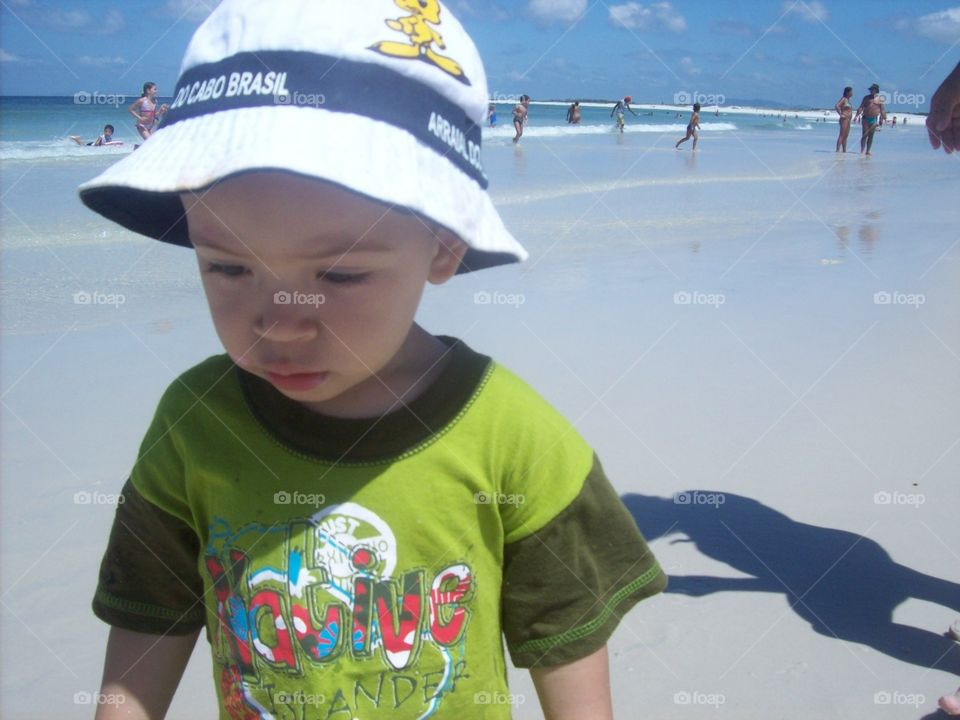 Boy on the beach