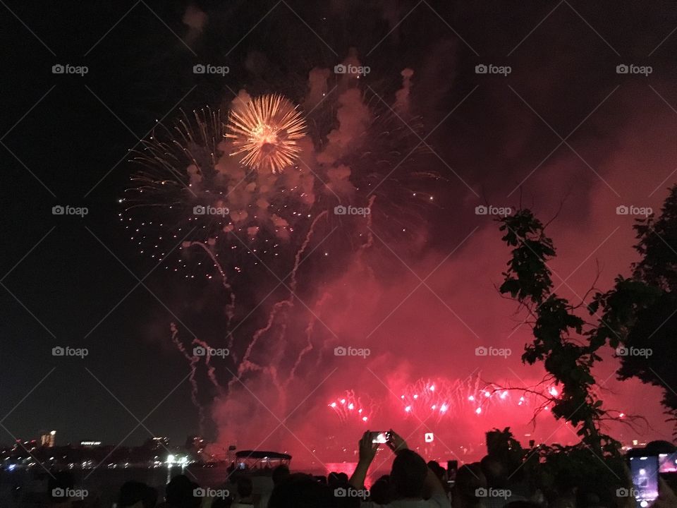 Fourth of July Fireworks in Boston