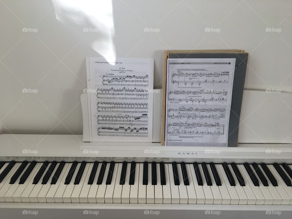 Keyboard for classical music