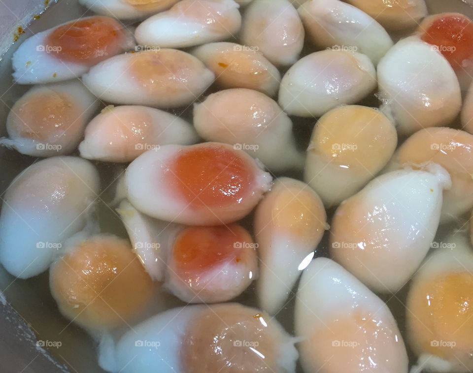 Thai dessert , sweet egg