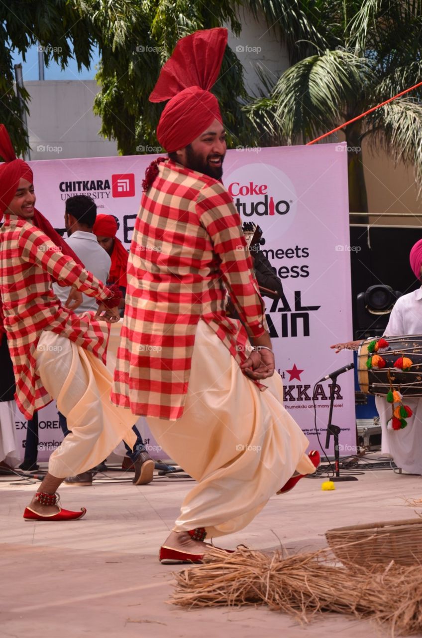 Punjabi dancing