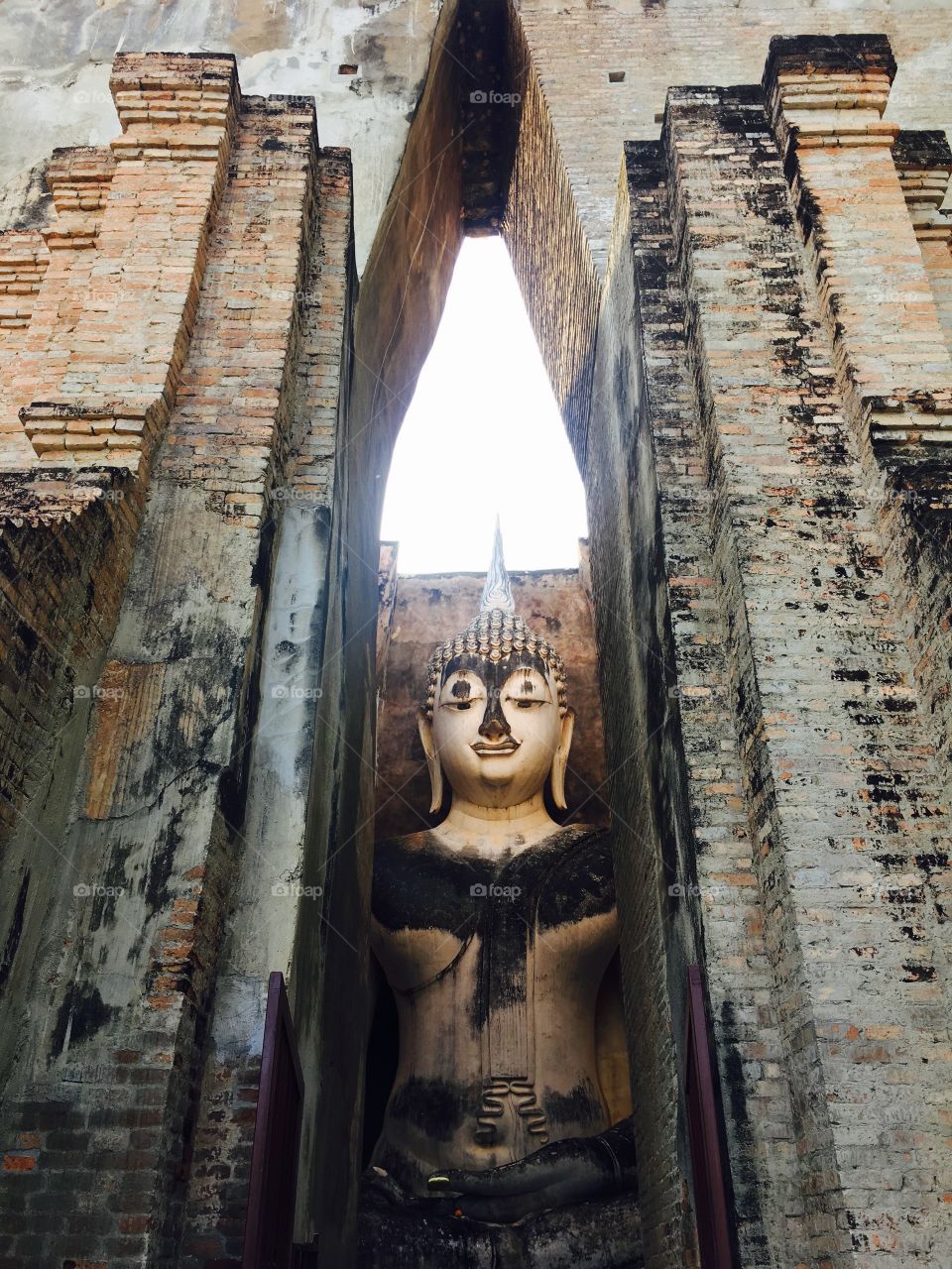 Wat sri chum temple, Sukhothai, Thailand world heritage 