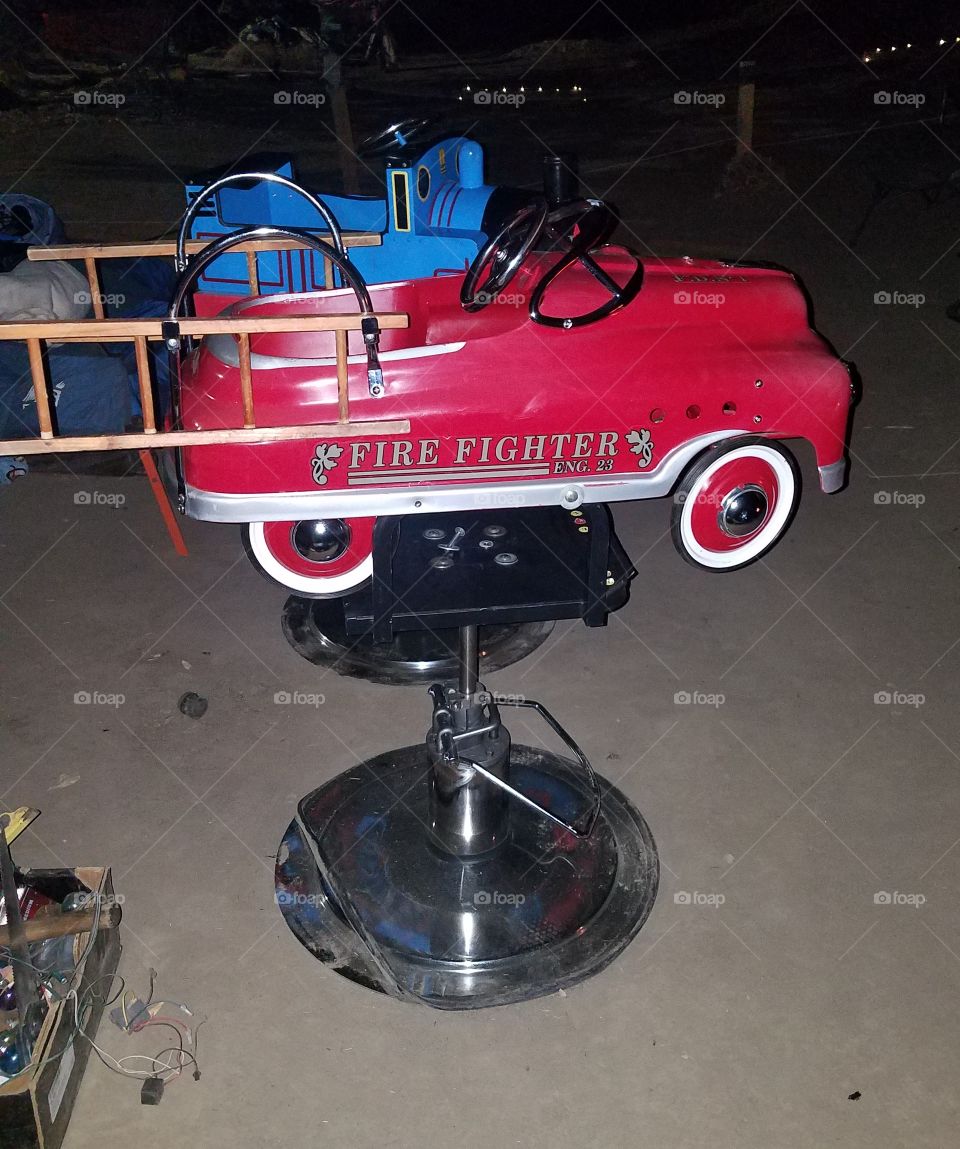 Fire Fighter barber chair