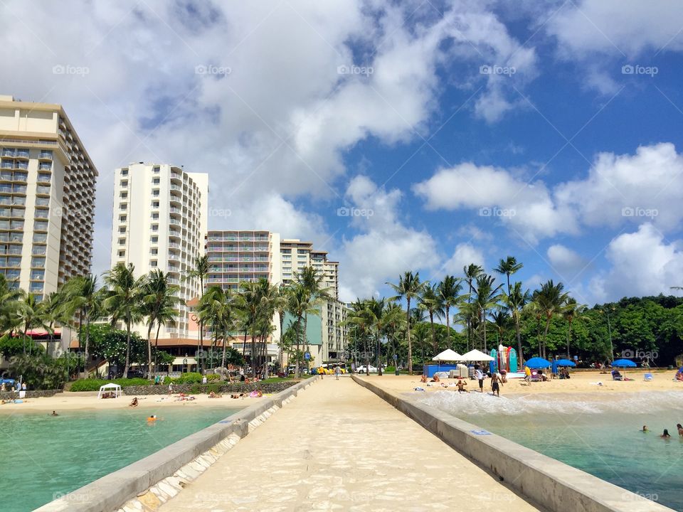 Waikiki beach 