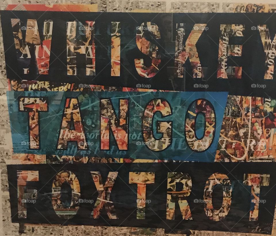 Whiskey Tango Foxtrot Art colorful Wynwood 